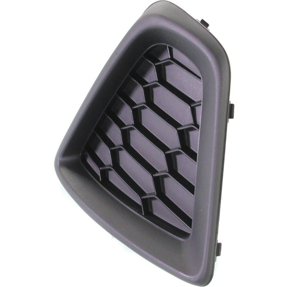 DAT AUTO PARTS Front Left Driver Side Bumper Fog Light Lamp Hole Cover Grille Molding Trim Replacement for 2013-2015 Mazda CX-5 Black Textured Dura...
