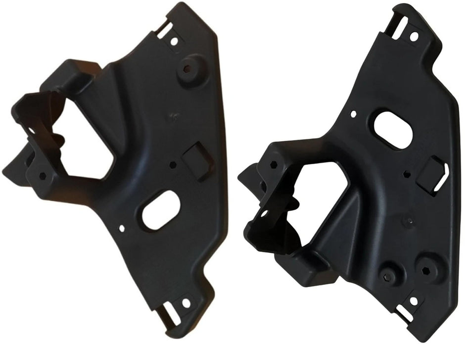 Front Driver & Passenger Side SET OF 2, Lower Bumper Cover Support Reinforcement For 2021-2024 Cadillac Escalade & ESV, Except 2023-2024 V Model, B...