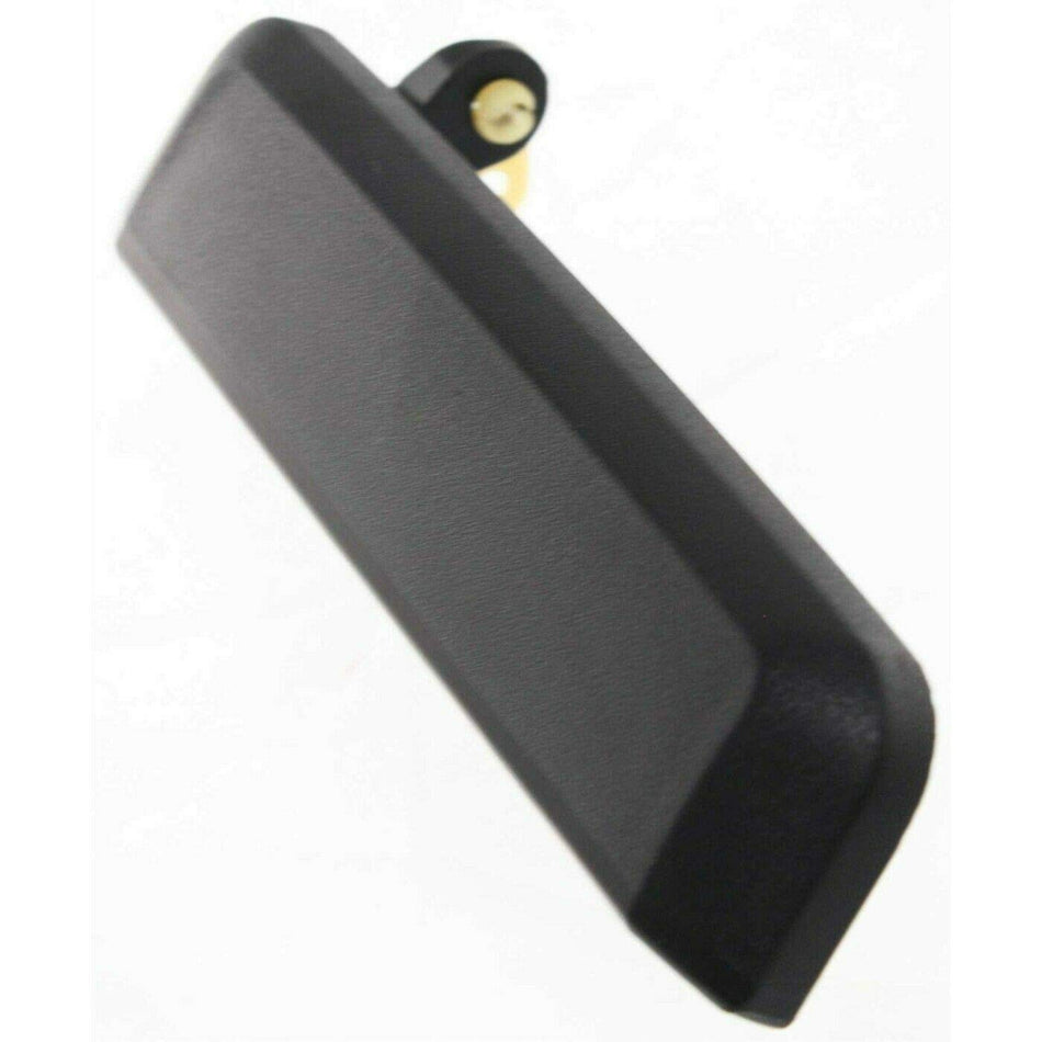 Front Driver and Passenger Side 2 Exterior Door Handle Set of 2 Fits 1982-1997 Nissan D21 Pathfinder Pickup Sentra Black Textured NI1310102 NI1311102
