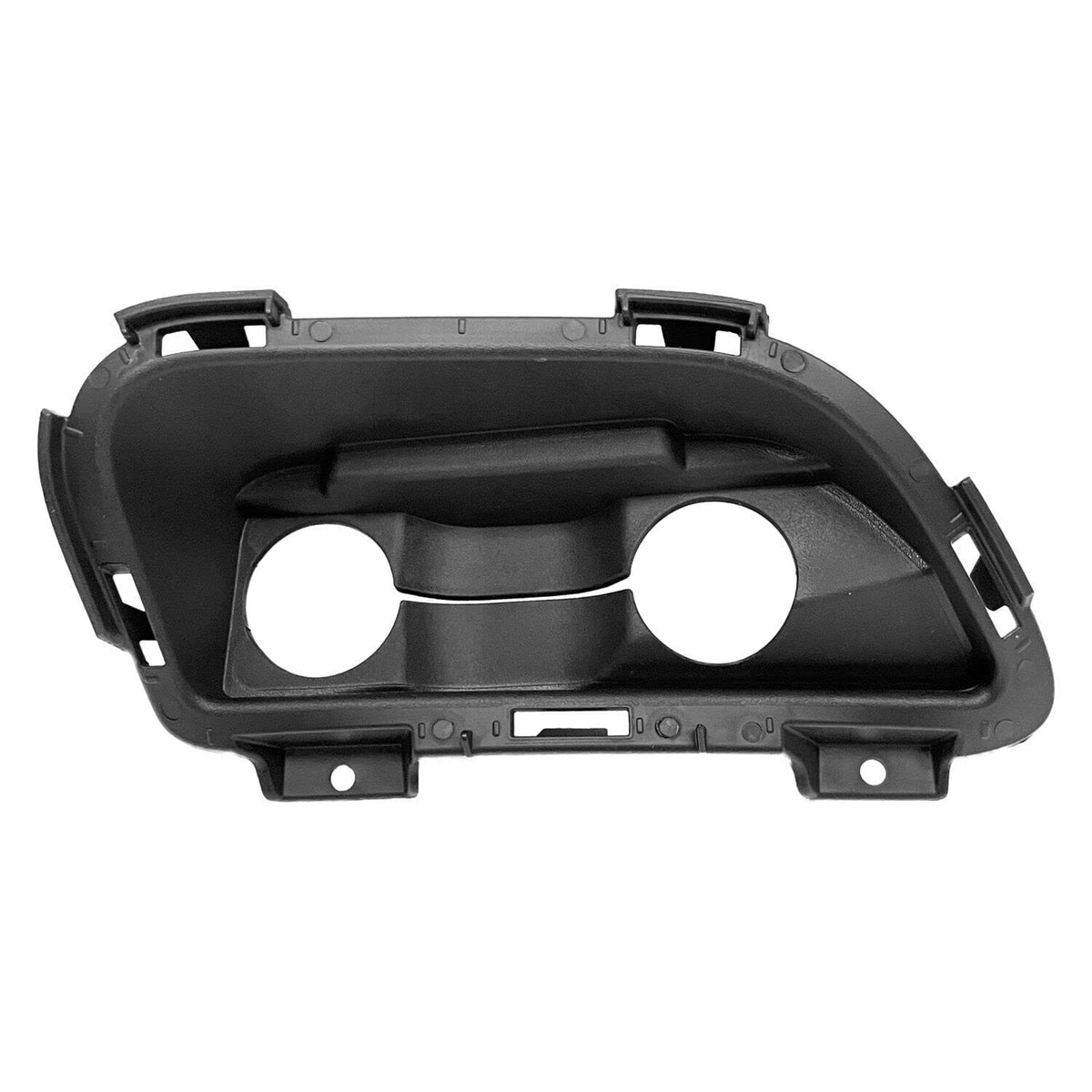DAT AUTO PARTS Front Left Driver Side Bumper Tow Hook Eye Hole Bezel Cover Mounting Insert Replacement For 2018-2021 Ford Expedition Black Textured...