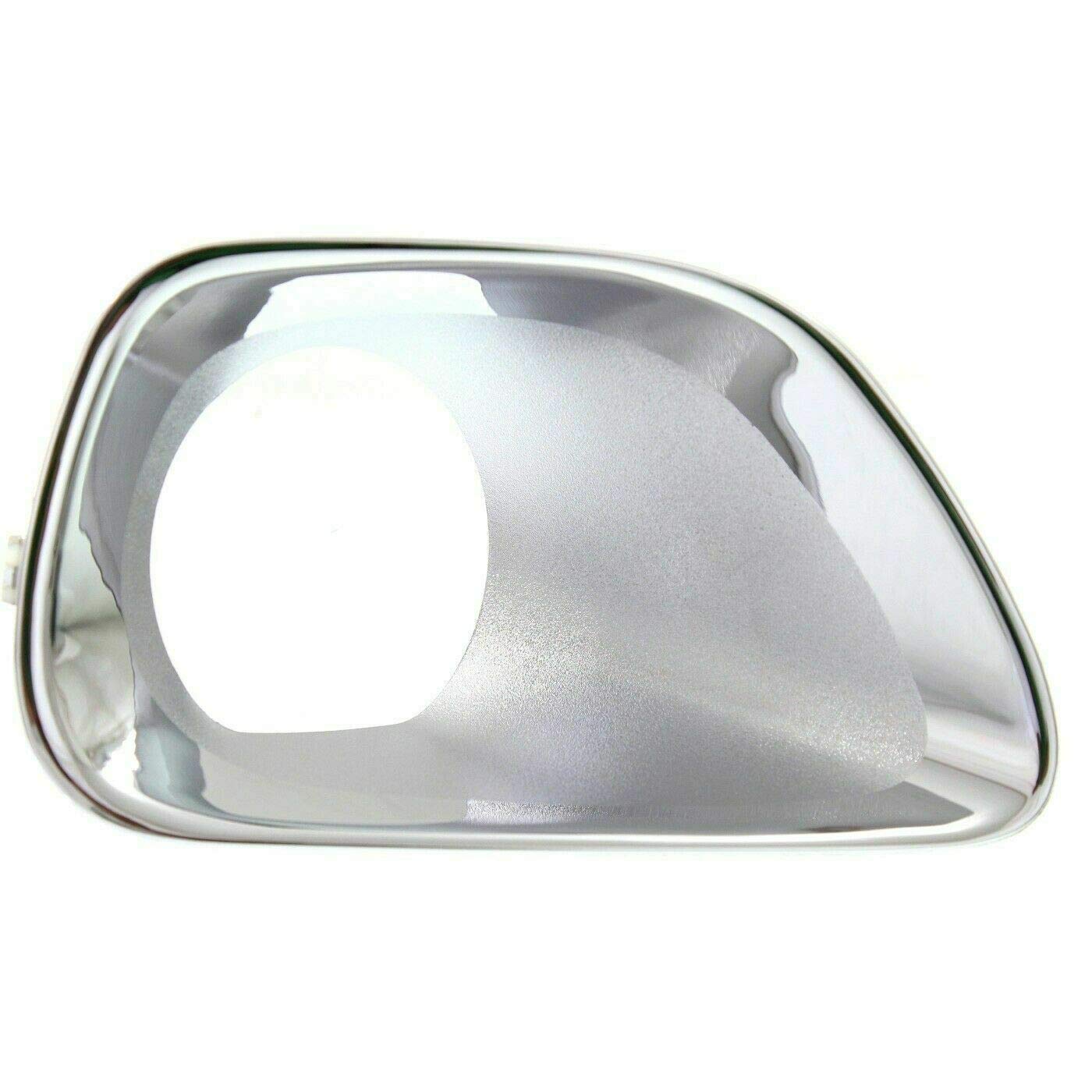 DAT AUTO PARTS Front Left Driver Side Bumper Fog Light Cover Bezel Trim Insert Replacement For 2011-2013 Jeep Grand Cherokee Except SRT-8 Models Ch...
