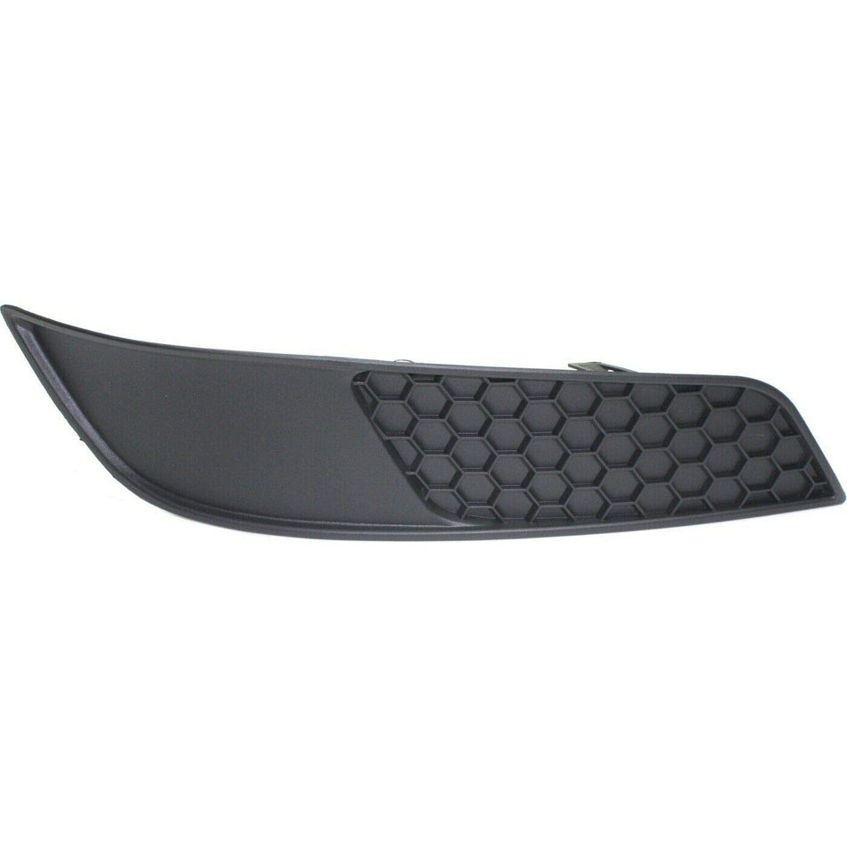 DAT AUTO PARTS Front Right Passenger Side Fog Light Hole Cover Trim Molding Bumper Insert Replacement For 2009 2010 Pontiac G6 CTF Package Black Te...