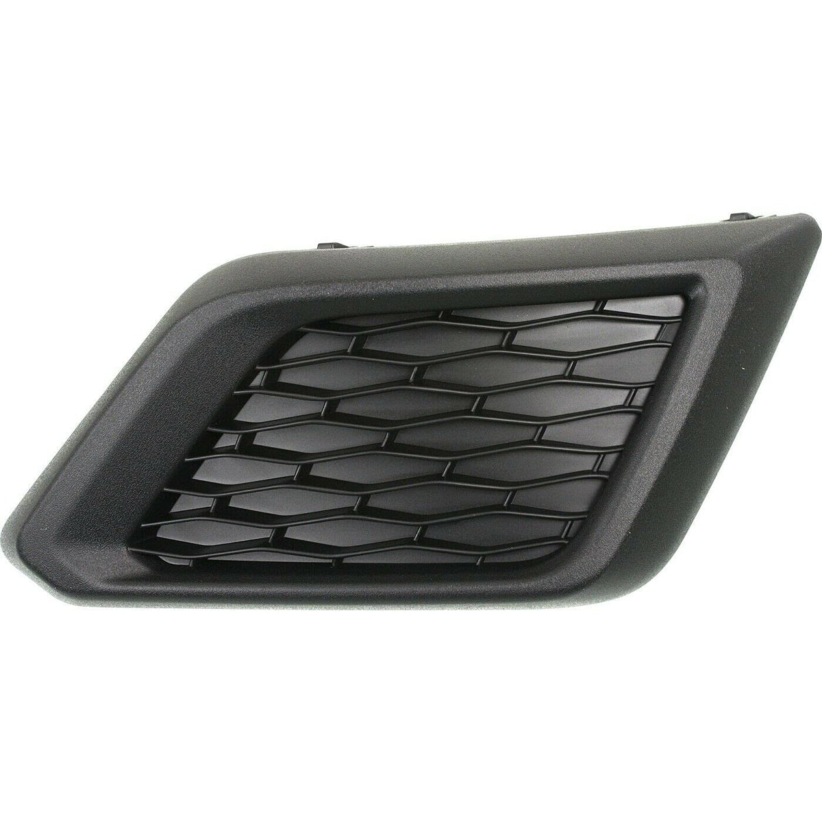 DAT AUTO PARTS Front Right Passenger Side Fog Light Cover Lamp Hole Bezel Insert Grille Trim Replacement for 2014-2016 Nissan Rogue Black Textured ...