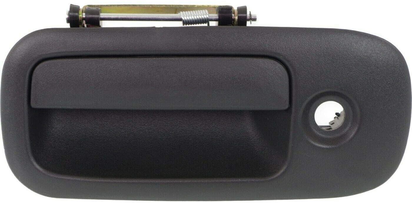 DAT AUTO PARTS Front Left Driver Door Handle Replacement For 2010-2017 Chevy Express Textured Black With Key Hole| Trim: Base/LS/LT GM1310195 25989398