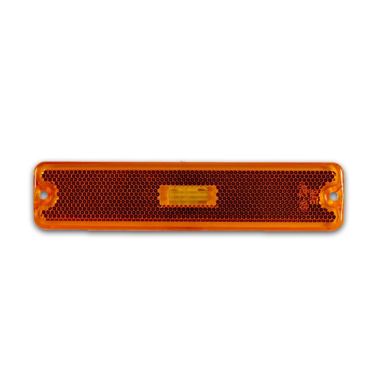 DAT AUTO PARTS Front Left Driver OR Right Passenger Side Marker Light Lamp Assembly, Fits 1987-1995 Jeep Wrangler, Plastic Orange Amber Lens, CH255...
