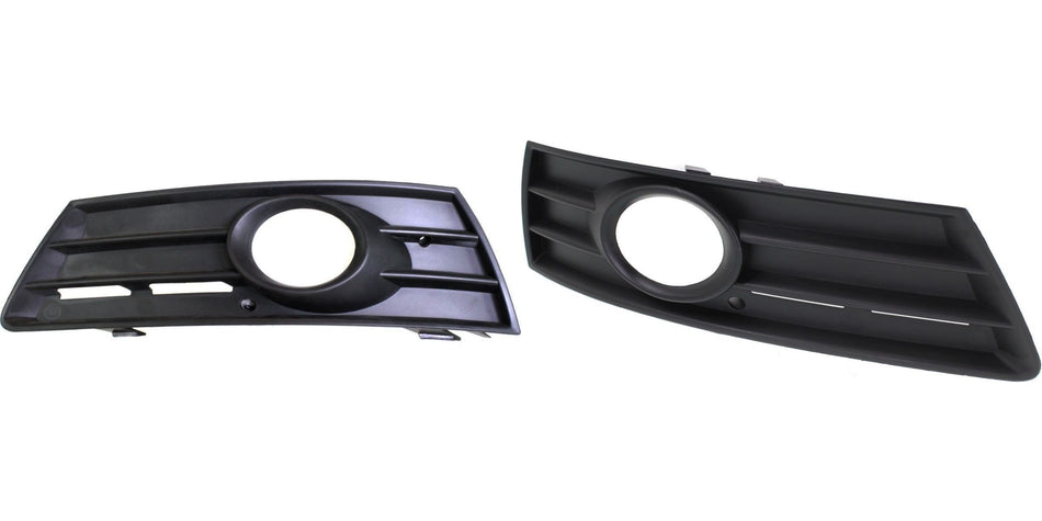 DAT AUTO PARTS Front Right Passenger & Left Driver Side Bumper Fog Light Bezel Cover Grille Set of 2 Replacement for 2009-2012 Volkswagen Passat CC...