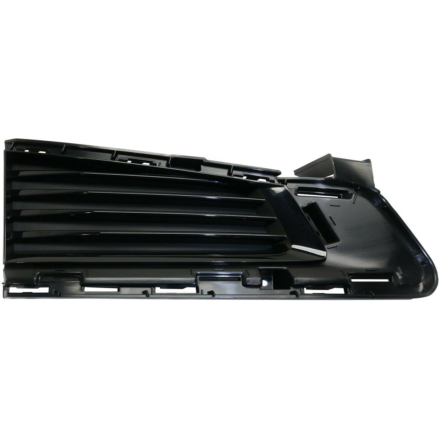 DAT AUTO PARTS Front Right Passenger Side Bumper Insert Fog Light Hole Cover Lamp Grille Replacement for 2014-2019 Cadillac CTS Except CTS-V Black ...