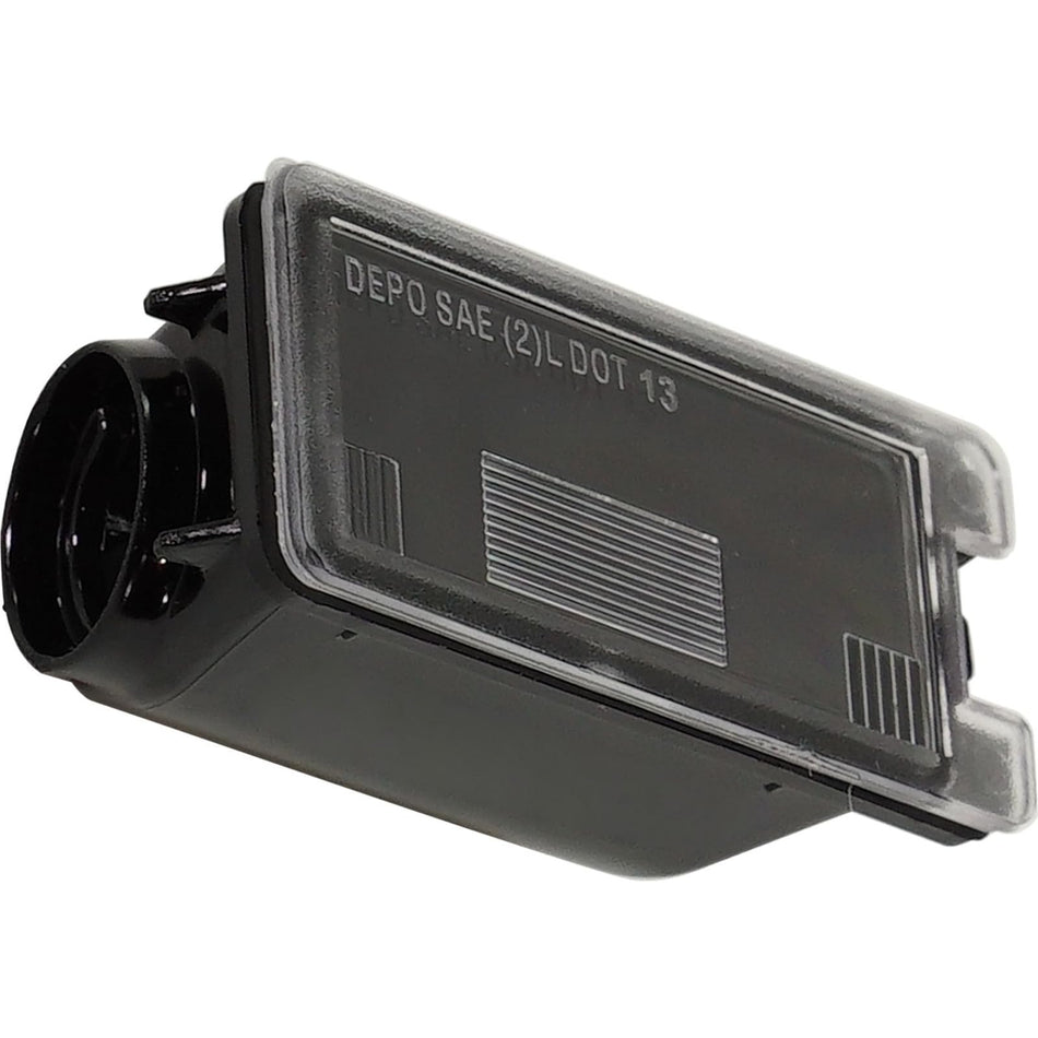 Rear Left Driver Side License Plate Light Assembly, Fits 2015–2026 Ford Transit T-150/T-250/T-350/T-350HD, 2014–2023 Transit Connect, 2013–2024 Exp...