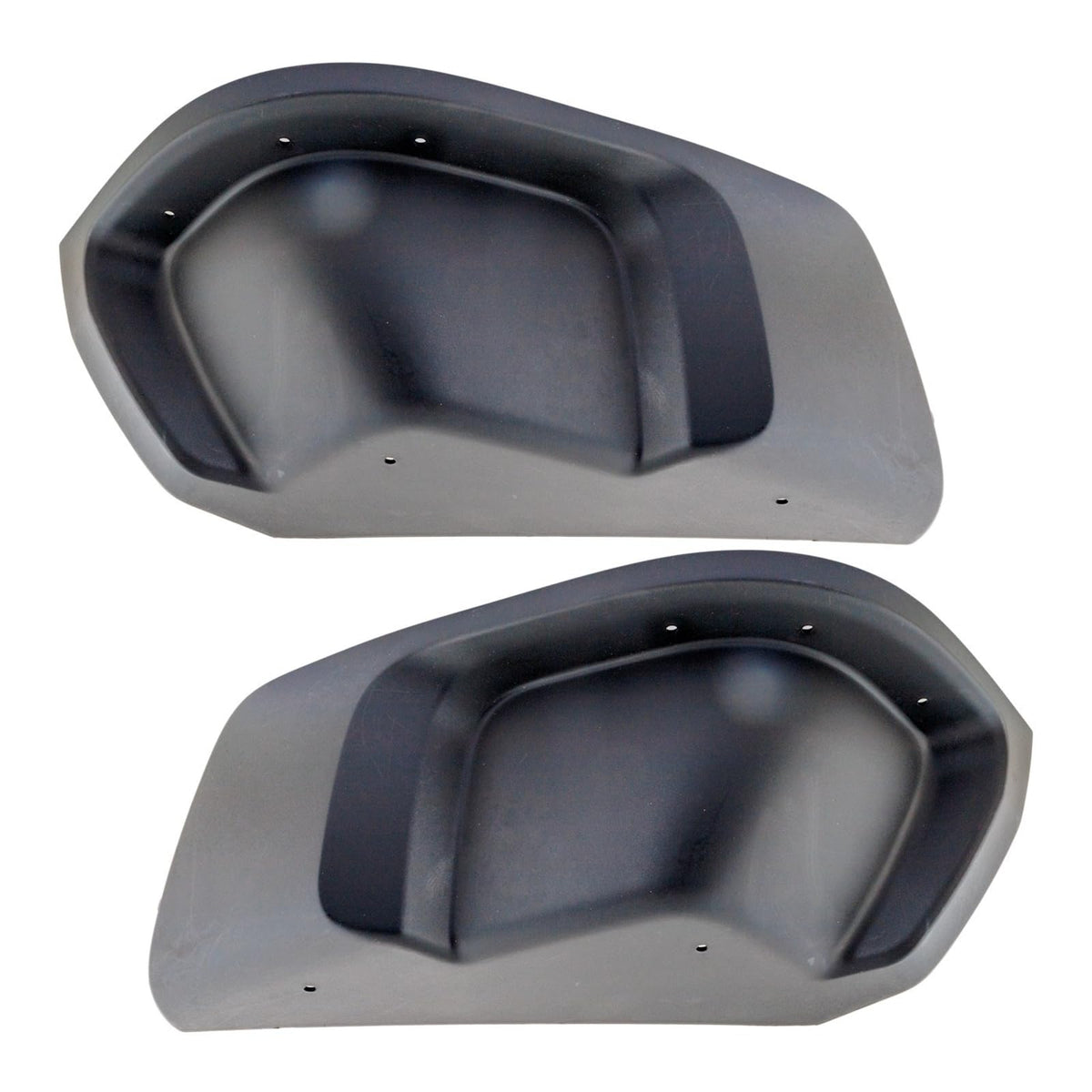 DAT AUTO PARTS Rear Driver & Passenger Side, SET OF 2, Bumper End Step Pad Insert, Fits 2017-2022 Chevrolet Colorado, ZR2 Style, Black PP Plastic T...