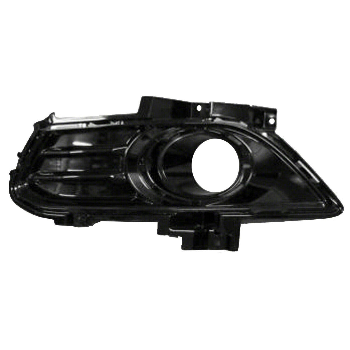 DAT AUTO PARTS Front Left Driver Side Fog Light Hole Bezel Cover Trim Molding Insert Replacement For 2013-2016 Ford Fusion without Engine Block Hea...