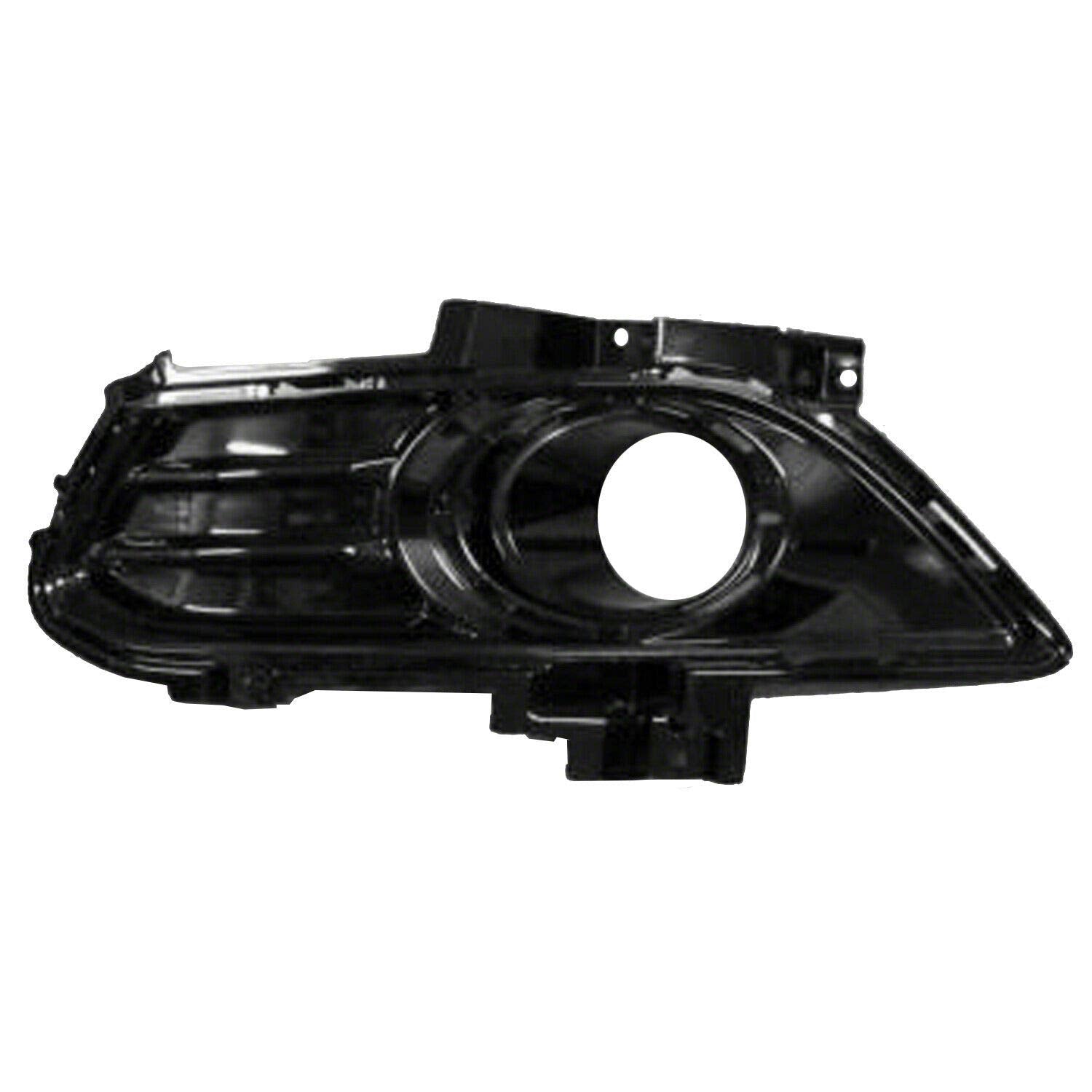 DAT AUTO PARTS Front Left Driver Side Fog Light Hole Bezel Cover Trim Molding Insert Replacement For 2013-2016 Ford Fusion without Engine Block Hea...