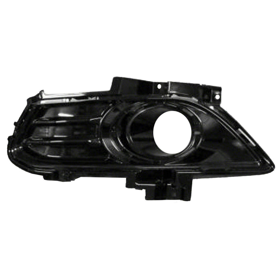 DAT AUTO PARTS Front Left Driver Side Fog Light Hole Bezel Cover Trim Molding Insert Replacement For 2013-2016 Ford Fusion without Engine Block Hea...