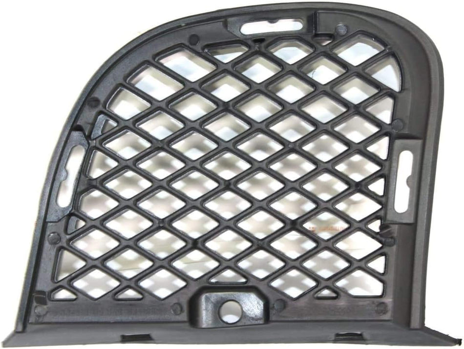 DAT AUTO PARTS Front Left Driver Side Fog Light Hole Lamp Cover Outer Grille Screen Trim Molding Bumper Insert Replacement For 2005-2009 Hyundai Tu...