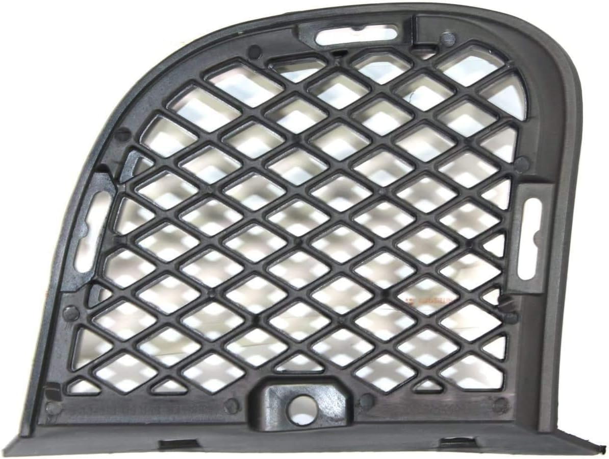 DAT AUTO PARTS Front Left Driver Side Bumper Insert Fog Light Hole Lamp Cover Outer Grille Screen Trim Molding Replacement For 2005-2009 Hyundai Tu...