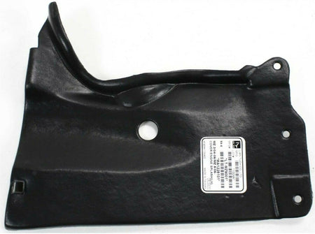 DAT AUTO PARTS Front Left Driver Side Engine Outer Under Car Shield Replacement For 2004-2009 Mazda 3 and 2006-2010 Mazda 5 Black Textured Plastic ...