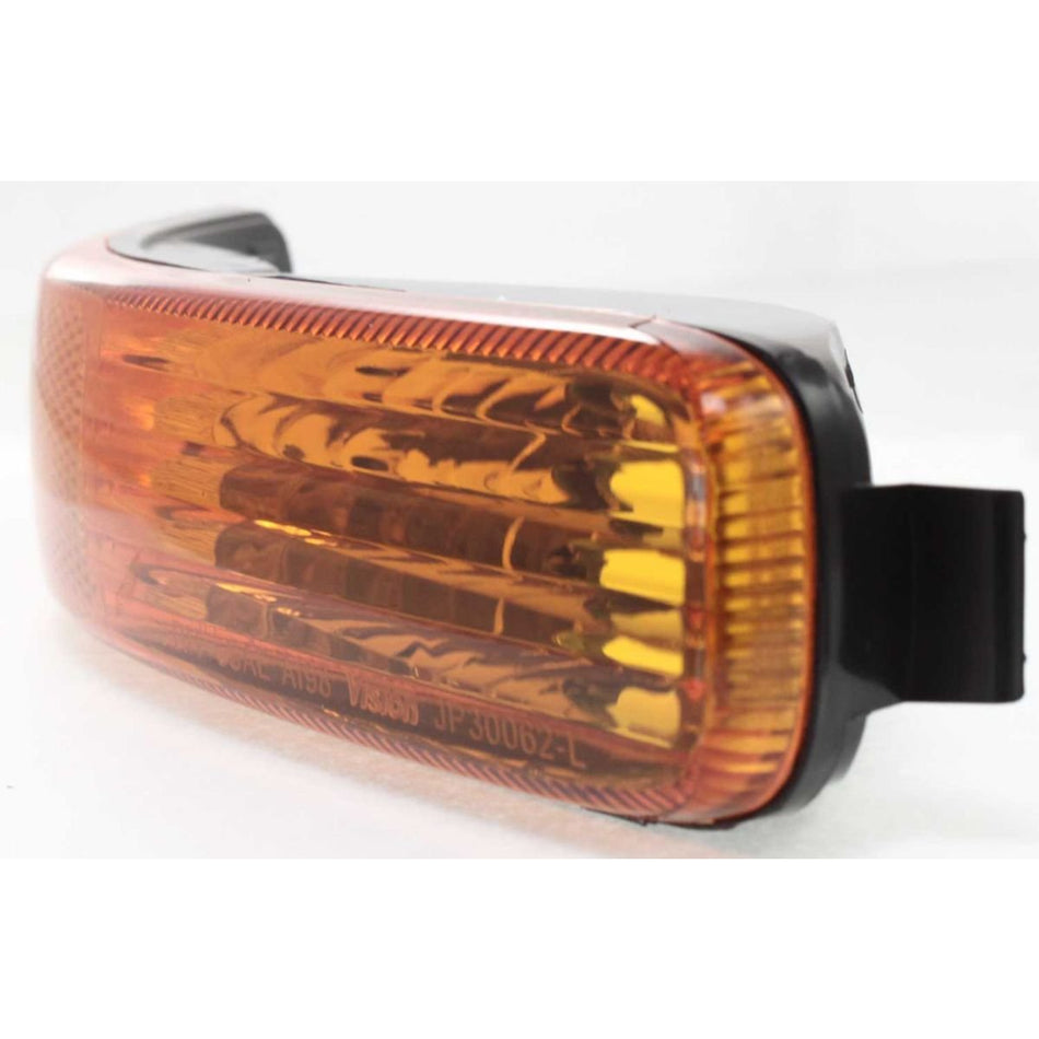 DAT AUTO PARTS Front Right Passenger Side Parking Light Turn Signal Marker Lamp Assembly & Housing Replacement For 2002 2003 2004 Jeep Liberty Oran...