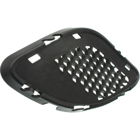 DAT AUTO PARTS Front Left Driver Side Bumper Fog Light Hole Grille Cover Trim Insert Replacement For 2014-2016 Jeep Grand Cherokee SRT-8 Models Bla...