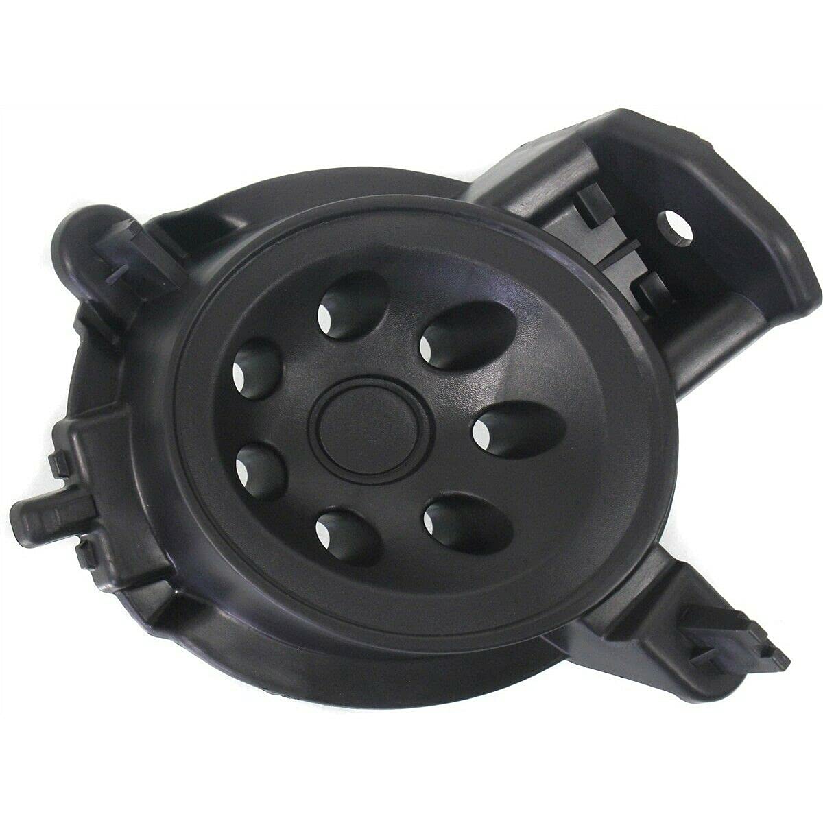 DAT AUTO PARTS Front Right Passenger Side Fog Light Hole Cover Replacement for 2008 - 2010 Nissan Rogue Black Smooth NI1039109 62256JM00A