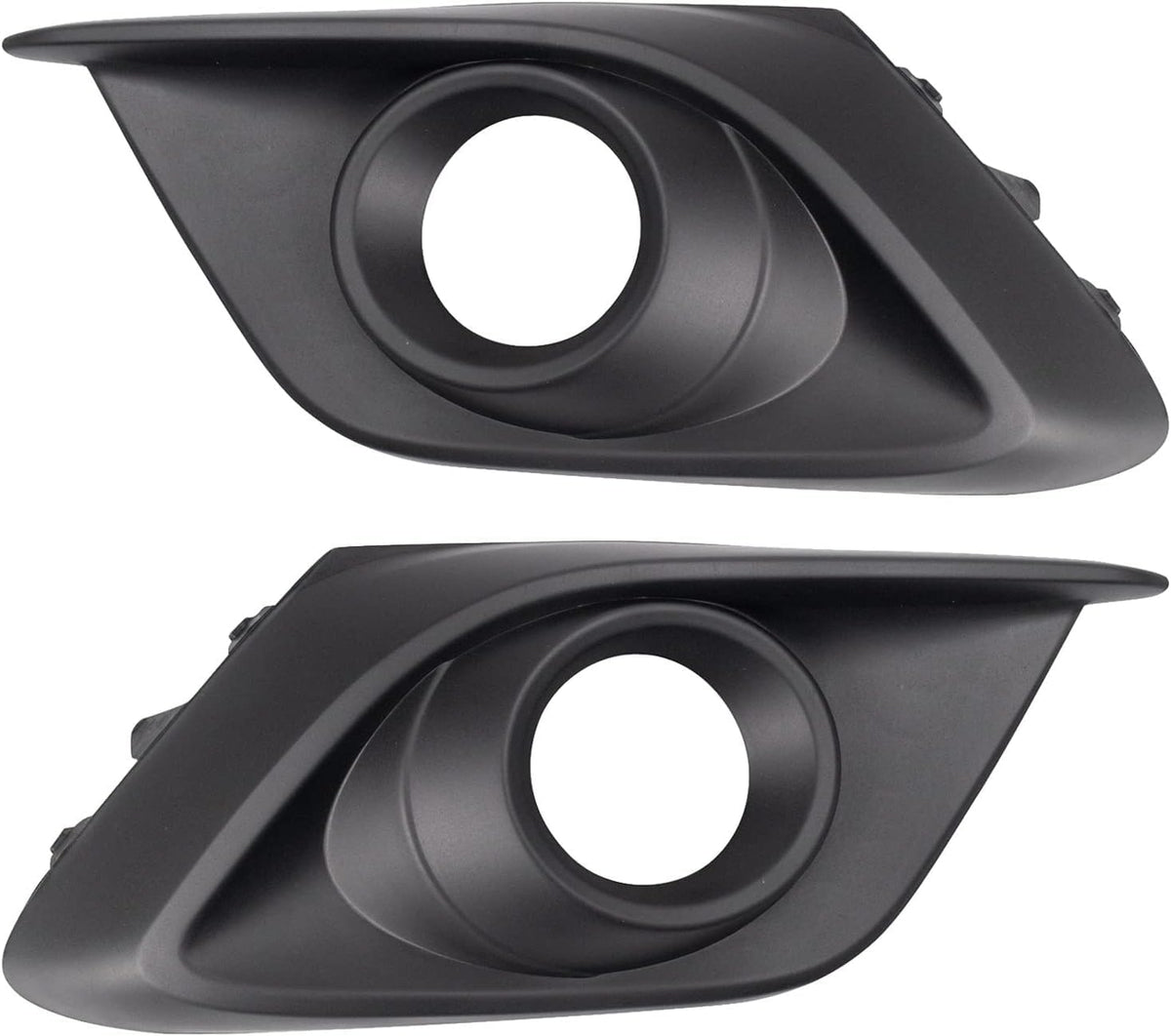DAT AUTO PARTS Front Left Driver & Right Passenger Side Fog Light Cover Pair Trim Bezel Grille Lamp Insert Replacement for 2014-2016 Mazda 3 Sedan/...
