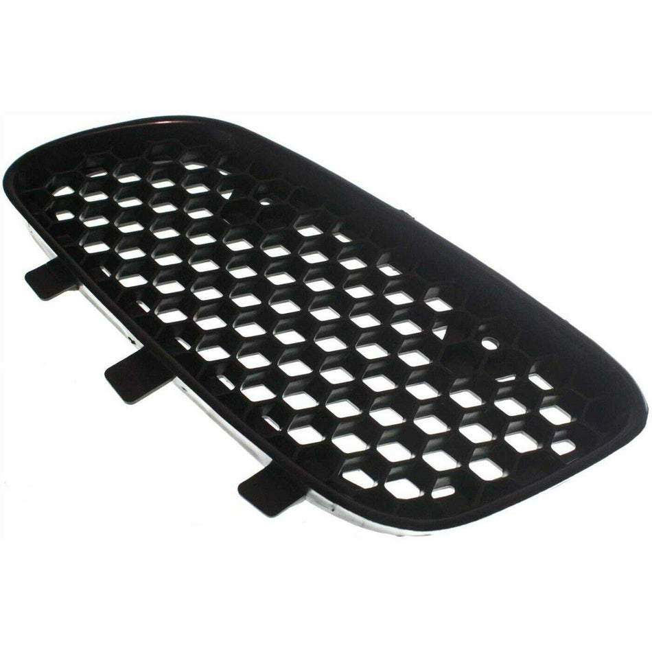 DAT AUTO PARTS Front Left Driver Side Bumper Grille Grill Assembly Insert Panel Molding Trim Replacement for 1997-2003 Grand Prix Black Textured Pl...