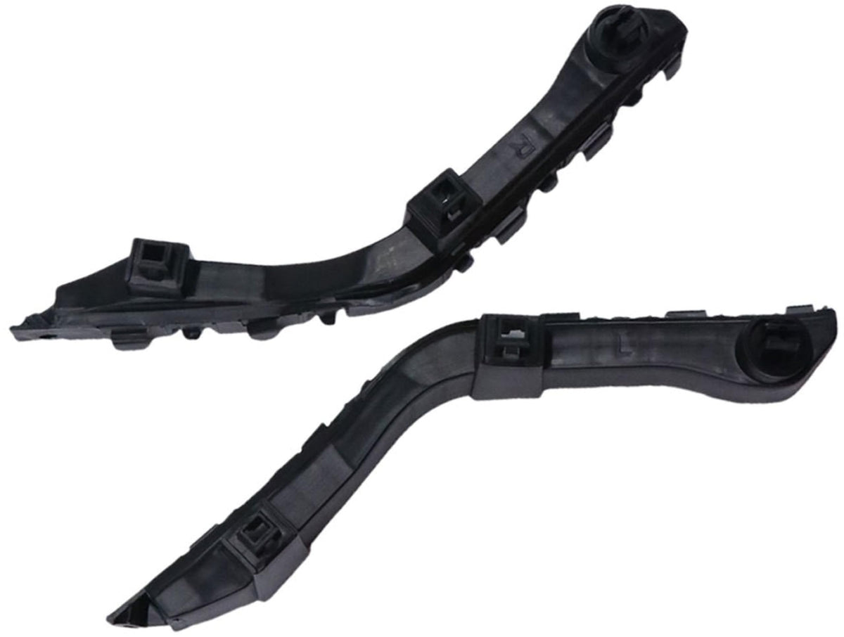 DAT AUTO PARTS Front Left Driver & Right Passenger Side, SET OF 2, Bumper Cover Support Bracket Retainer, 2009-2015 Honda Pilot, Textured Black Pla...