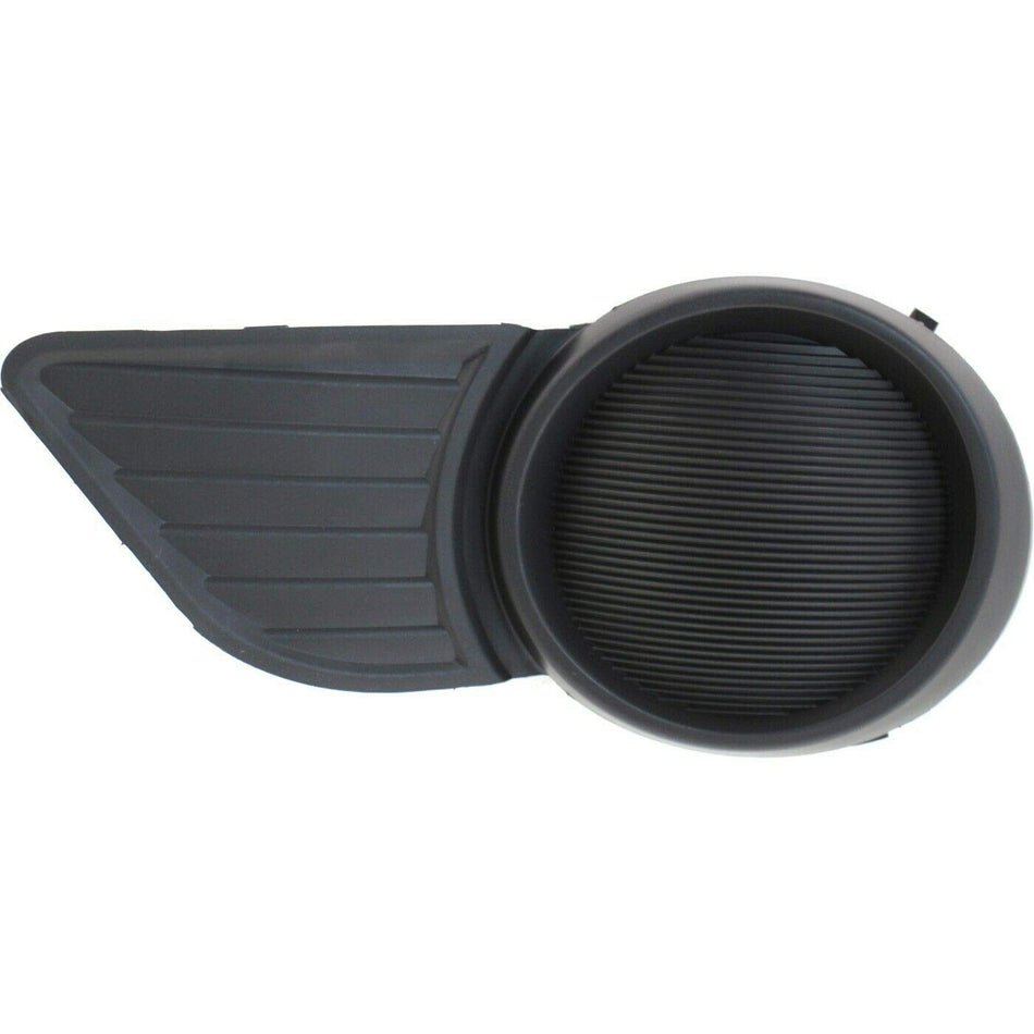 DAT AUTO PARTS Front Left Driver Side Fog Light Cover Replacement For 11-17 Toyota Sienna Black Textured TO1038169 5212808020