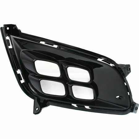 DAT AUTO PARTS Front Right Passenger Side Fog Light Hole Bezel Lamp Trim Molding Bumper Insert Replacement For 2014 2015 Kia Optima With LED Fog Li...