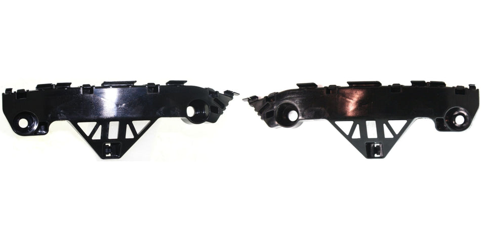 Front Driver & Passenger Set Of 2 Bumper Cover Support Bracket Mounting Retainer Brace Pair Replacement For 2010-2013 Mazda 3 Except 2.3 Liter Mazd...