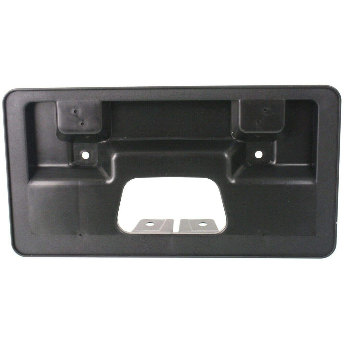 DAT AUTO PARTS Front Bumper License Plate Frame Tag Mounting Bracket Holder Replacement for 2007-2009 Honda CR-V Black Textured Plastic HO1068105 7...