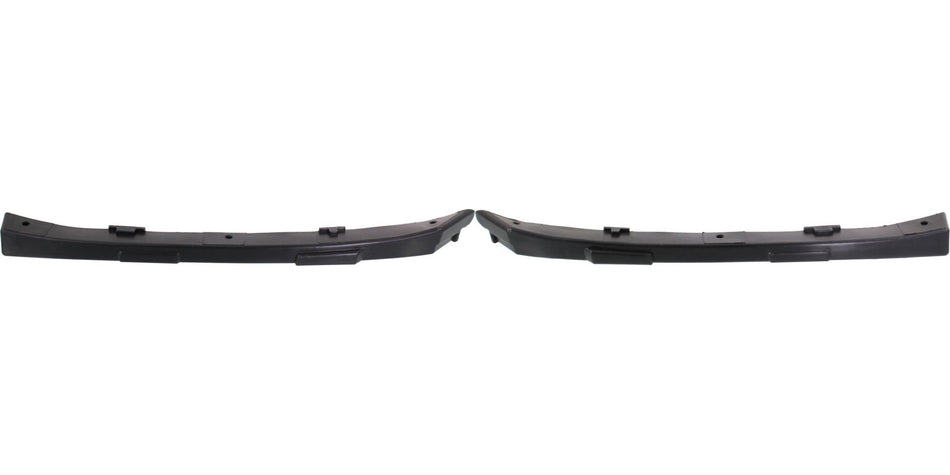 DAT AUTO PARTS Front Left Driver & Right Passenger Side Outer Bumper Cover Bracket Insert Set of 2 Replacement for 2011-2013 Hyundai Elantra Black ...