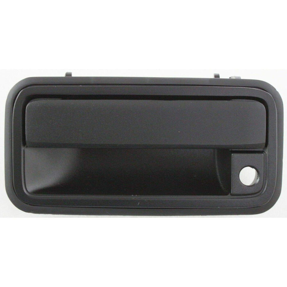 DAT AUTO PARTS Front Left Driver Side Exterior Outside Door Handle With Keyhole Replacement For 1992 - 2000 Chevrolet Suburban Tahoe Black Textured...