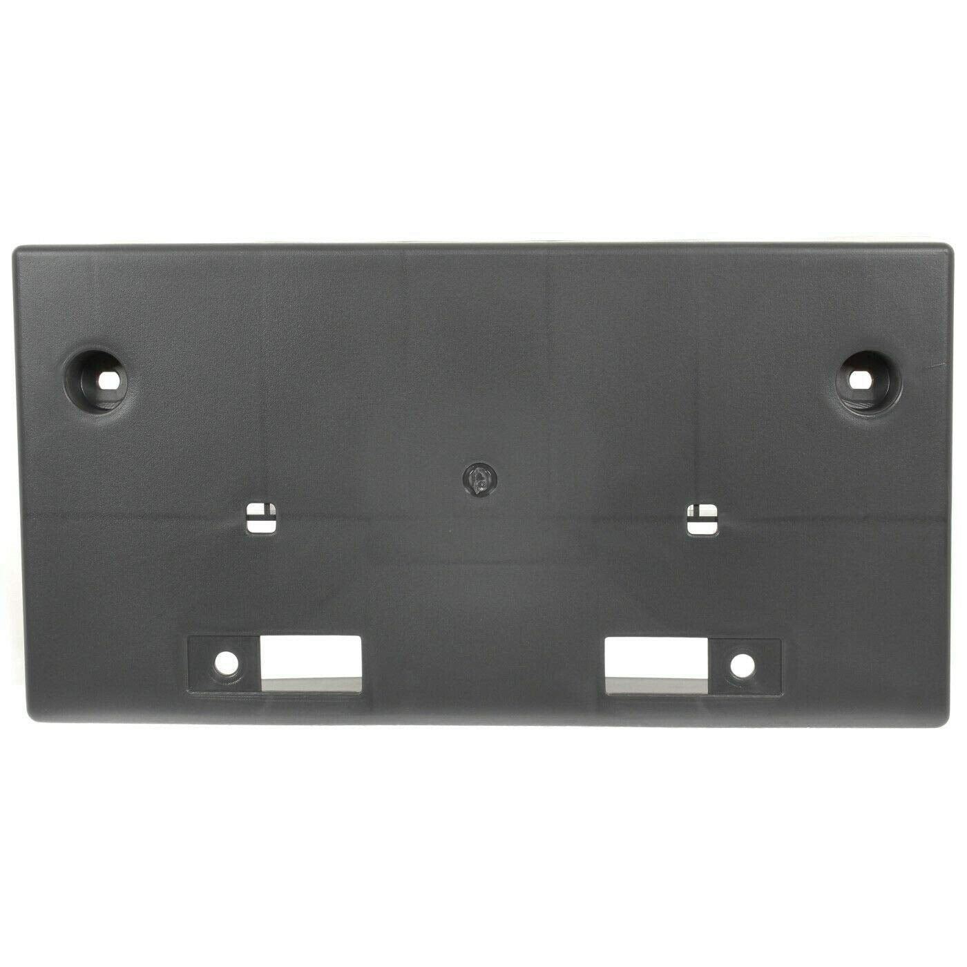 DAT AUTO PARTS Front Bumper License Plate Frame Tag Mounting Bracket Holder Replacement for 2005-2019 Nissan Frontier for Steel Bumpers Only Black ...