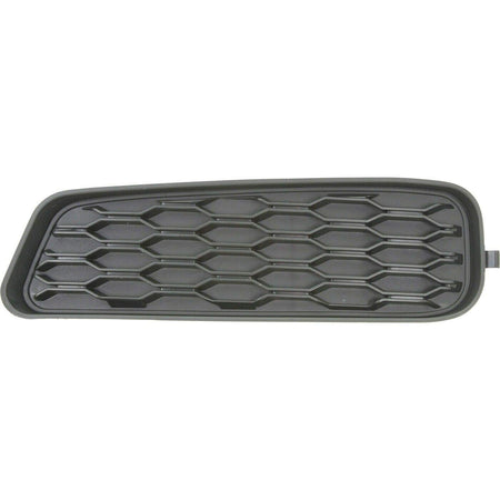 Front Left Driver Side Bumper Fog Light Lamp Hole Cover Grille Molding Trim Replacement For 2011 2012 2013 2014 Dodge Avenger Black Textured Plasti...