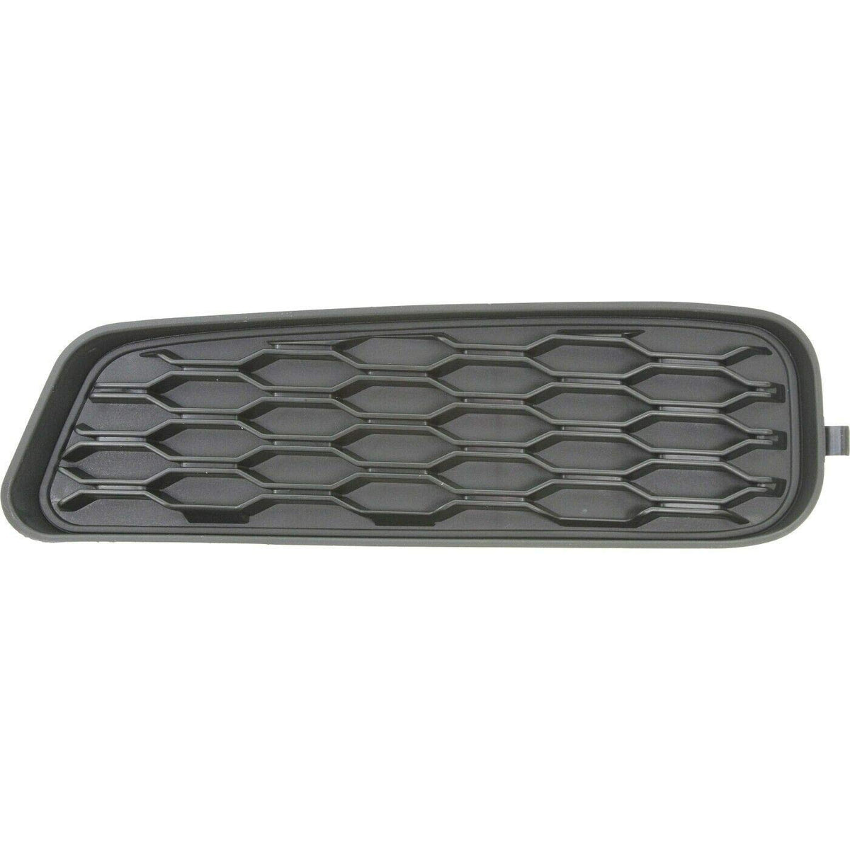 DAT AUTO PARTS Front Left Driver Side Bumper Fog Light Cover Lamp Hole Grille Molding Trim Replacement For 2011-2014 Dodge Avenger Black Textured P...