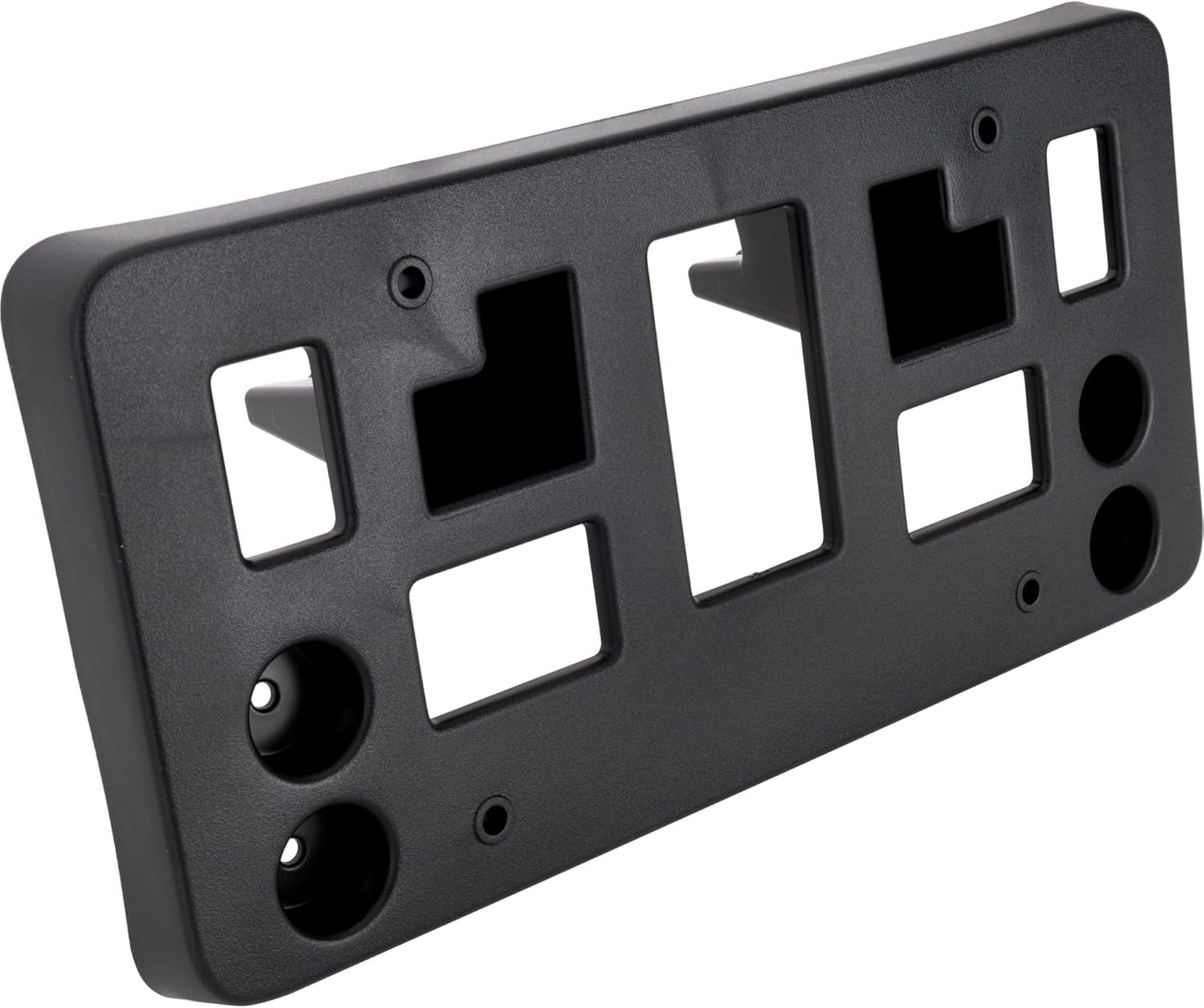 DAT AUTO PARTS Front Bumper License Plate Frame Mounting Bracket Tag Holder Replacement for 2022-2024 GMC Terrain Black Textured Plastic GM1068248 ...
