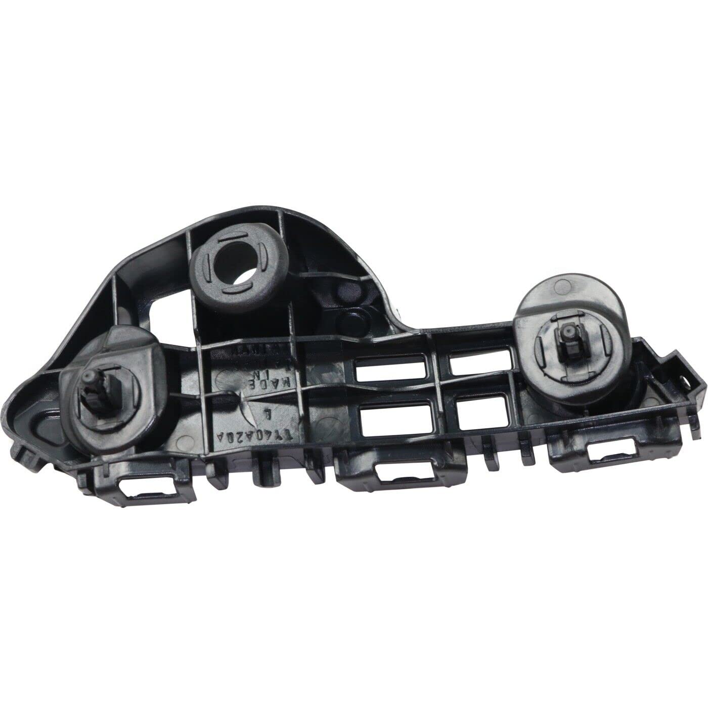 DAT AUTO PARTS Front Left Driver Side Bumper Cover Support Bracket Retainer Replacement For 2018 - 2022 Toyota Camry Black Textured Plastic TO10321...