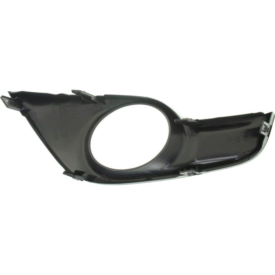 DAT AUTO PARTS Front Left Driver Side Bumper Fog Light Cover Lamp Hole Bezel Molding Grille Insert Trim Replacement for 2013-2015 Nissan Altima Sed...