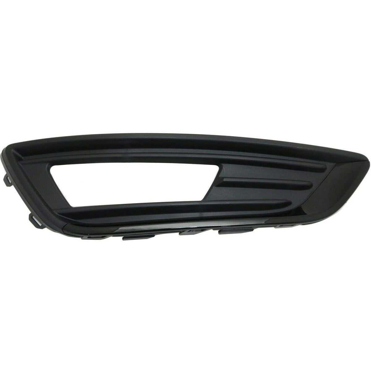 DAT AUTO PARTS Front Right Passenger Side Fog Light Hole Bezel Cover Trim Molding Bumper Insert Replacement For 2015-2018 Ford Focus S and SE Model...