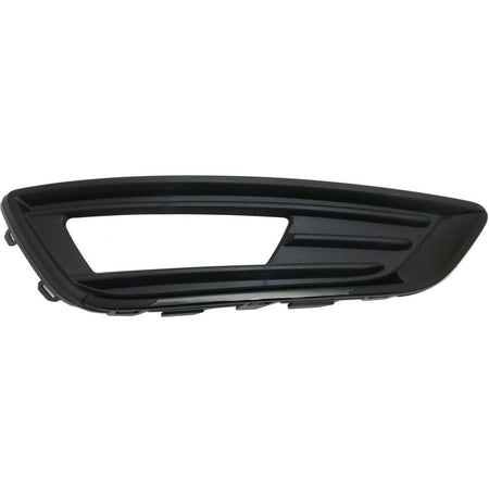 DAT AUTO PARTS Front Right Passenger Side Fog Light Hole Bezel Cover Trim Molding Bumper Insert Replacement For 2015-2018 Ford Focus S and SE Model...