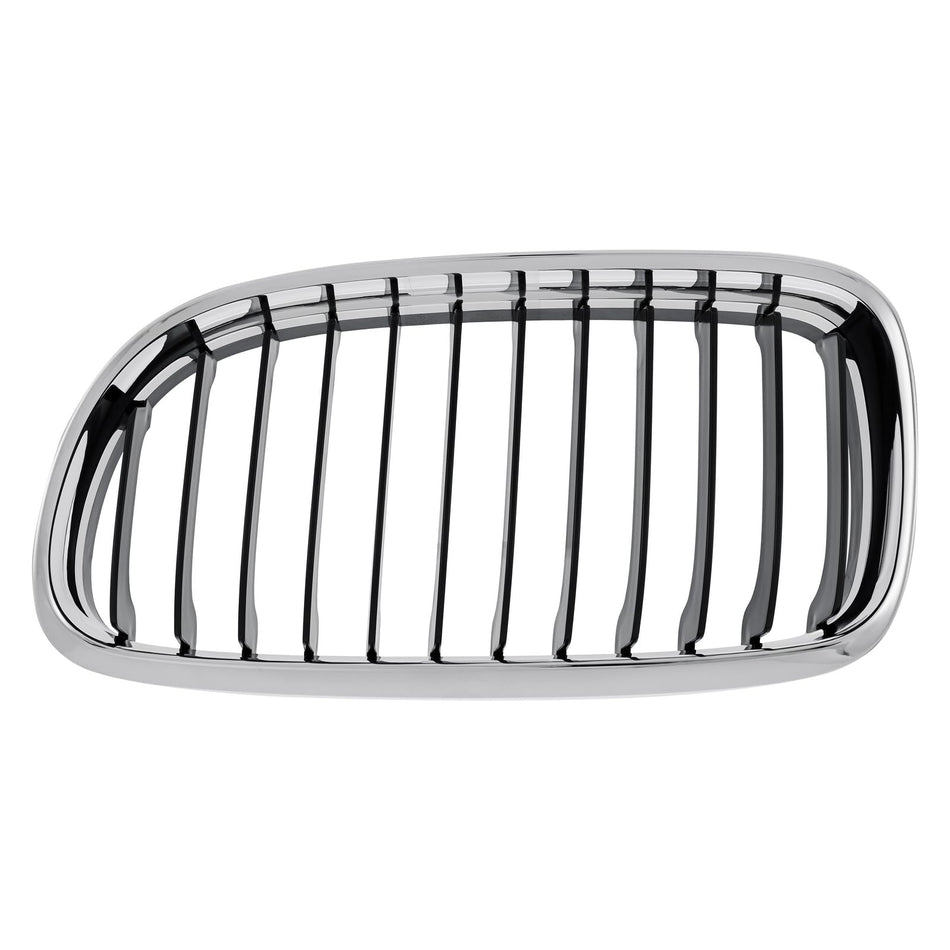 DAT AUTO PARTS Front Left Driver Side Grille Assembly, Fits 2009–2011 BMW 3 Series Sedan & 2010–2012 BMW 3 Series Wagon, Plastic Chrome Frame With ...