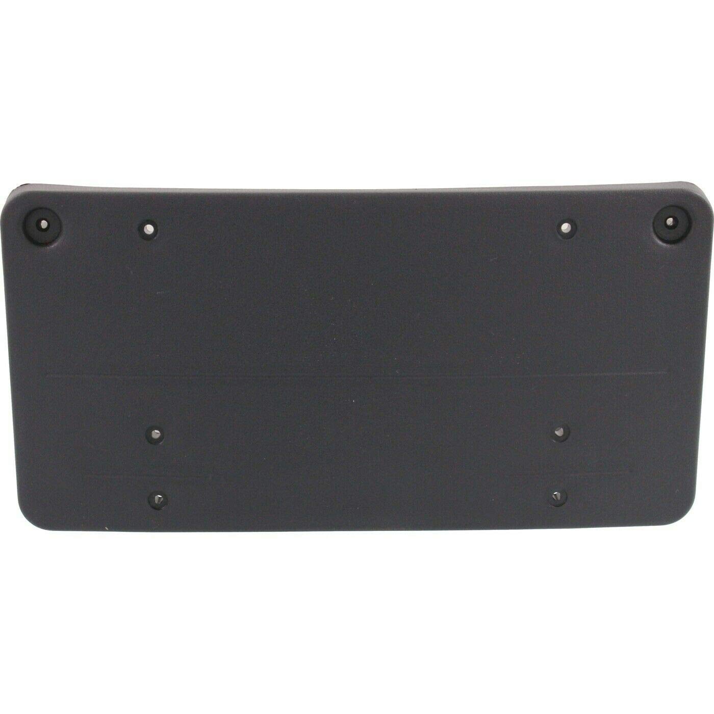 DAT AUTO PARTS Front License Plate Bracket Replacement For 08-11 Mercedes-Benz C Class Sedan Models Black Plastic MB1068109 2048170178