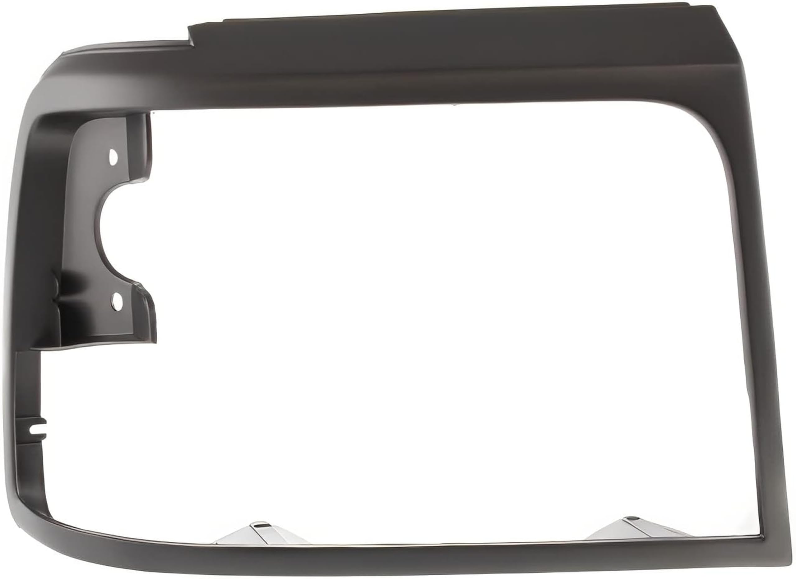 DAT AUTO PARTS Front Passenger Side HeadLight Door Grille Insert Bezel Trim, For 1992-1996 Ford Bronco, and 1997 Ford Pickup Heavyduty, Dark Silver...