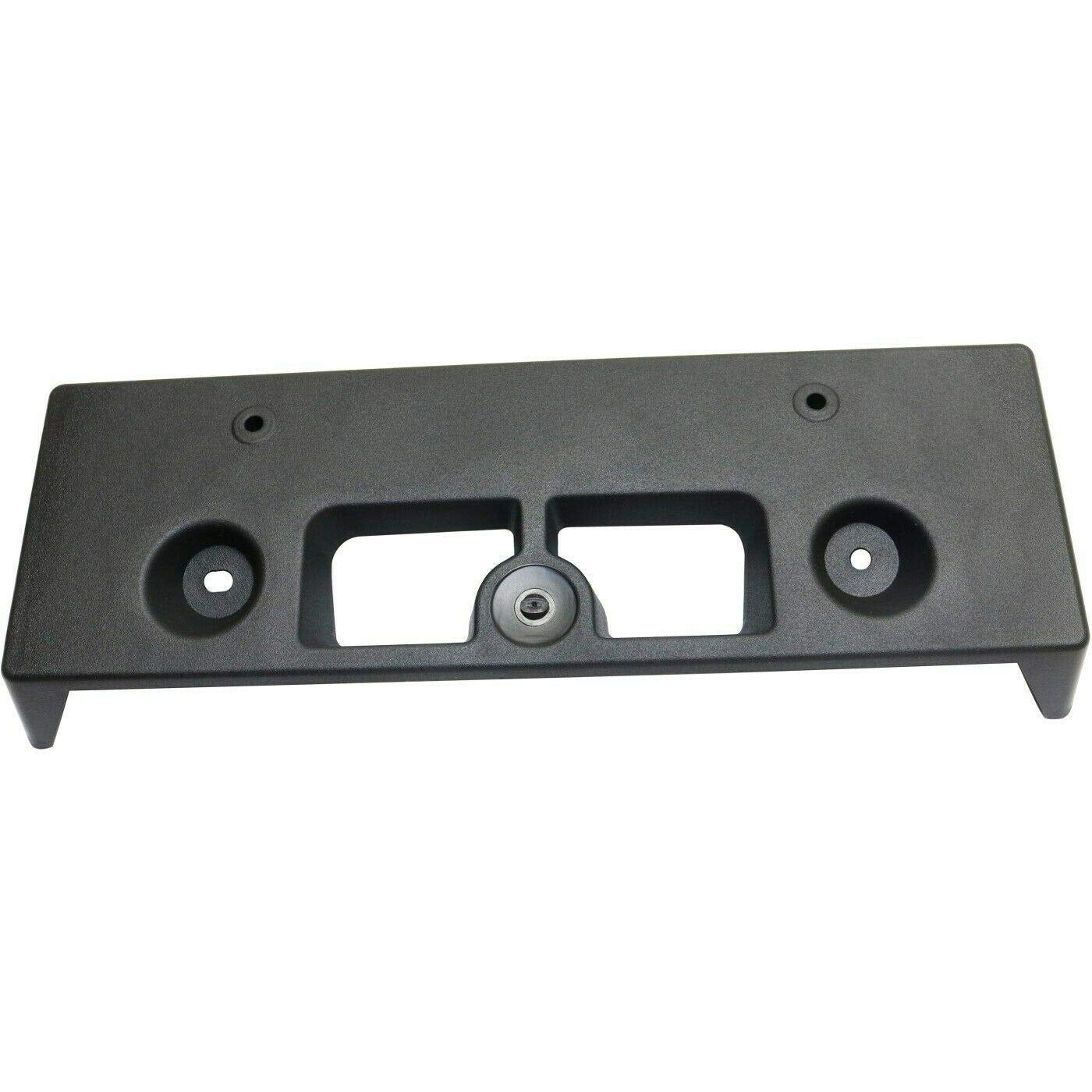 DAT AUTO PARTS Front Bumper License Plate Mounting Bracket Frame Tag Holder Replacement for 2008-2015 Nissan Armada Black Textured Plastic NI106813...