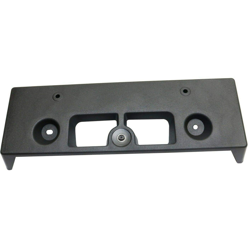 DAT AUTO PARTS Front Bumper License Plate Mounting Bracket Frame Tag Holder Replacement for 2008-2015 Nissan Armada Black Textured Plastic NI106813...