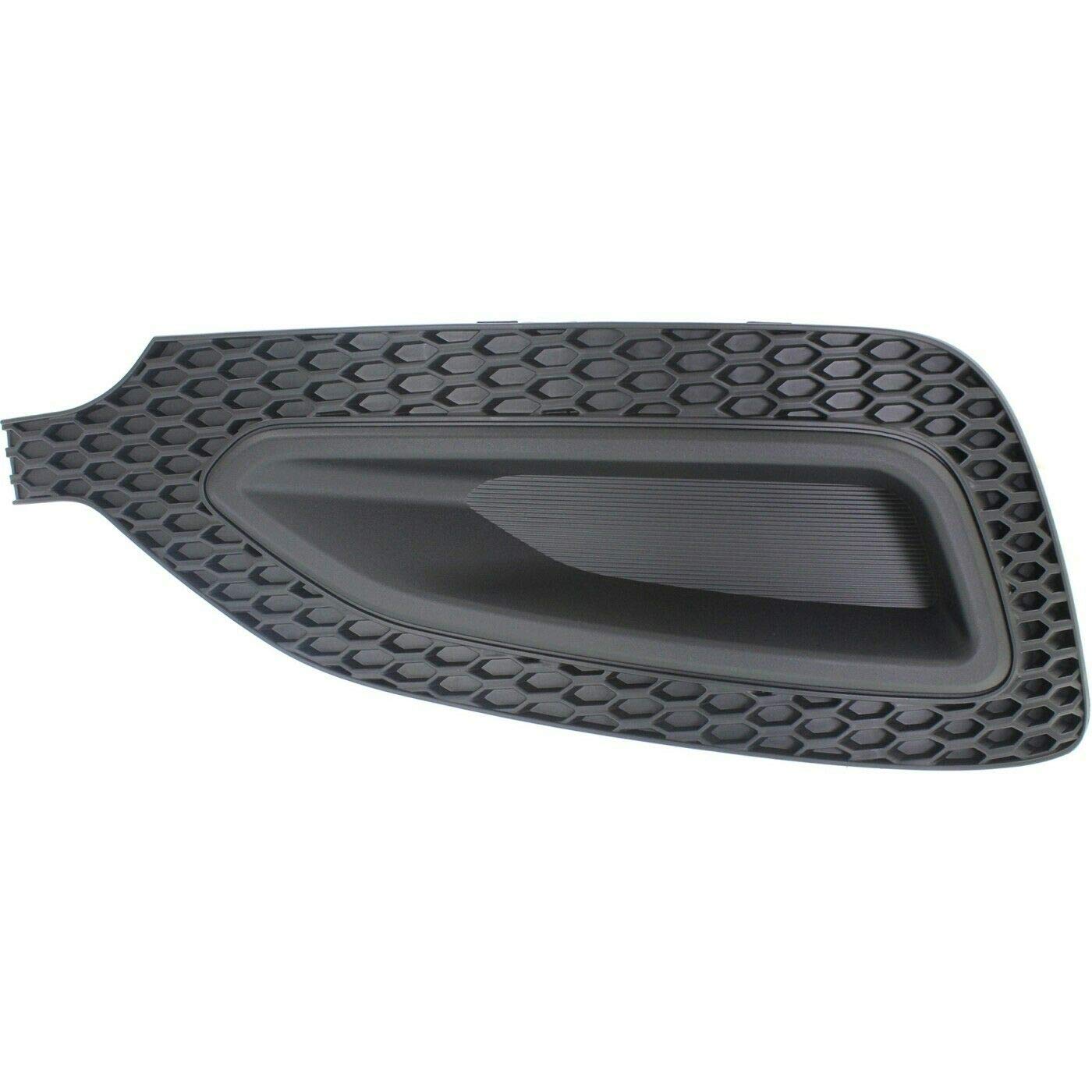 DAT AUTO PARTS Front Right Passenger Side Bumper Insert Fog Light Hole Lamp Grille Cover Molding Trim Replacement for 2013-2016 Hyundai Santa Fe Sp...