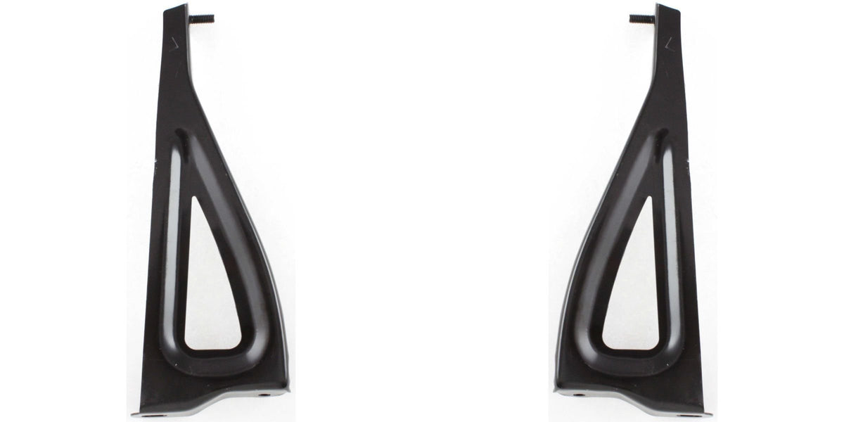 DAT AUTO PARTS Front Left Driver and Right Passenger Side Bumper Cover Support Bracket Retainer Replacement for 2005-2011 Toyota Tacoma Black Steel...