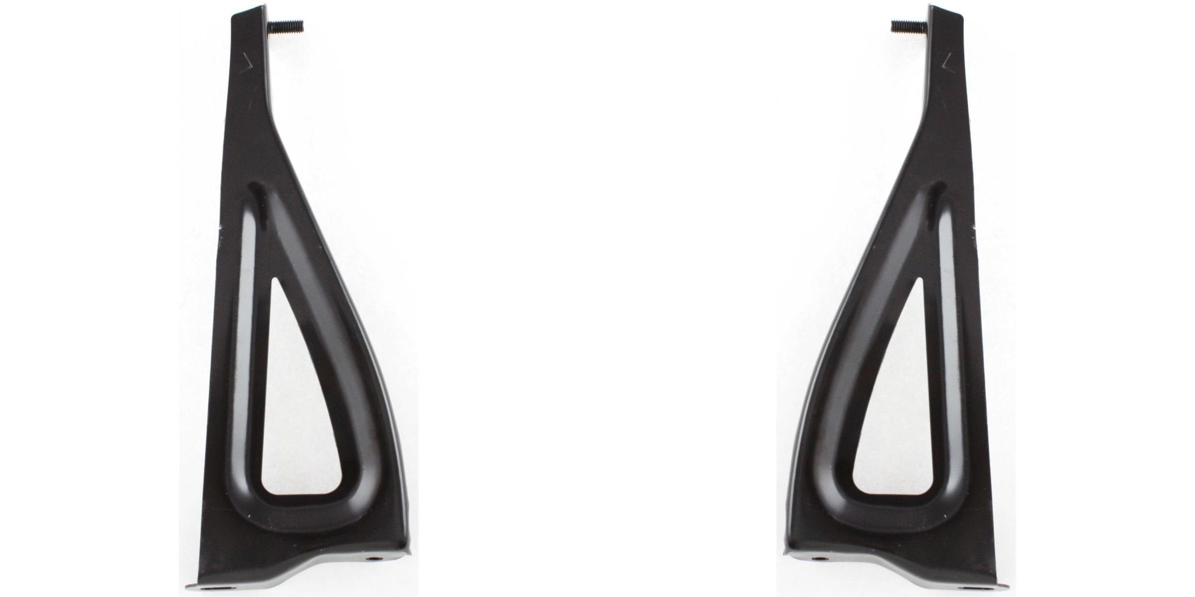 DAT AUTO PARTS Front Left Driver and Right Passenger Side Bumper Cover Support Bracket Retainer Replacement for 2005-2011 Toyota Tacoma Black Steel...