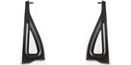 DAT AUTO PARTS Front Left Driver and Right Passenger Side Bumper Cover Support Bracket Retainer Replacement for 2005-2011 Toyota Tacoma Black Steel...