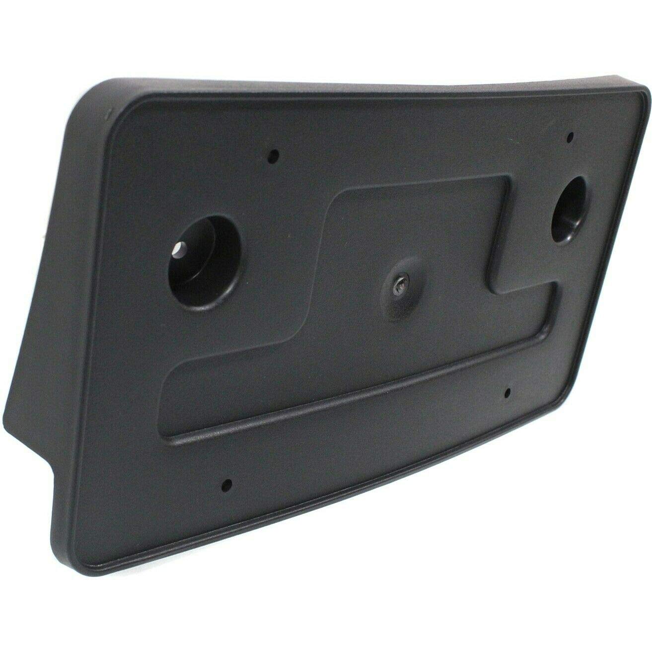 DAT AUTO PARTS Front Bumper License Plate Frame Tag Mounting Bracket Holder Replacement For 2010 - 2012 Ford Mustang EXCEPT SHELBY MODELS Black Tex...
