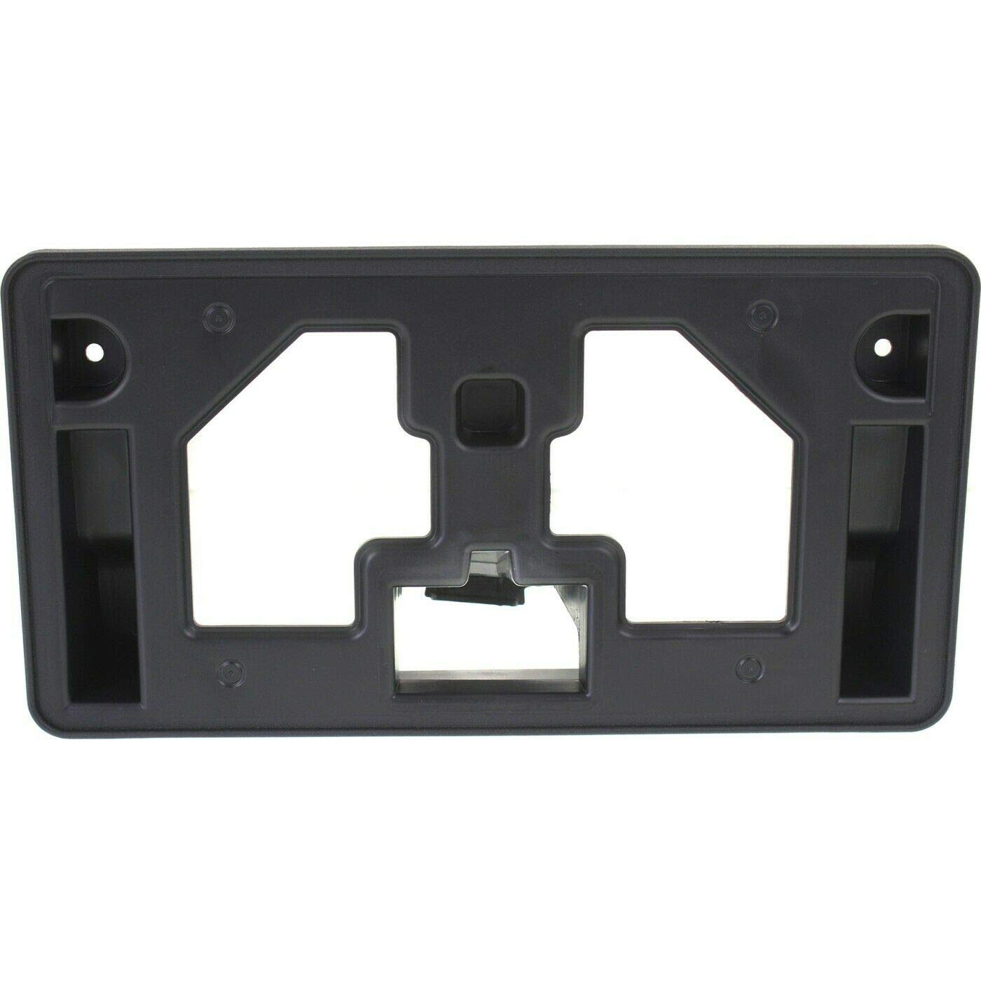 DAT AUTO PARTS Front Bumper License Plate Frame Tag Mounting Bracket Holder Replacement for 2013 - 2014 Honda Accord Sedan Black Textured HO1068113...